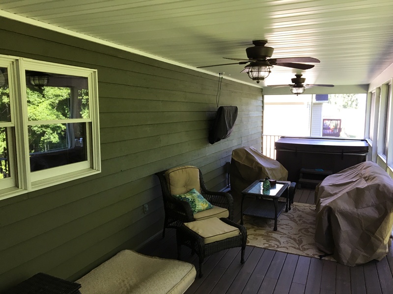 Enclosed Porch Buildout