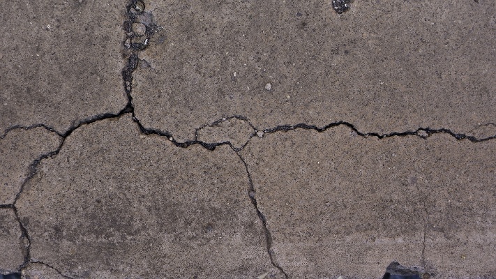 concrete can crack for many reasons